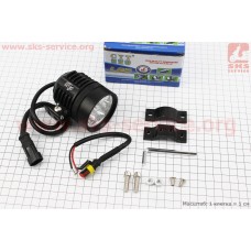 Фара дополнительная светодиодная влагозащитная - 6 LED с креплением, 60мм