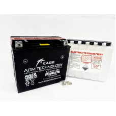 Аккумулятор (20Ah, 260A) Kage KGX20L-BS