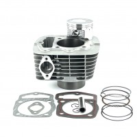 Цилиндр поршневая ЦПГ мотоцикла Tekken Loncin CB 250 кубов 65,5ММ 166FMM SEE