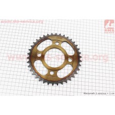 Звезда задняя ATV - 428H-38T - d=58mm (крепление 4 болта - d=90mm) "каленая"