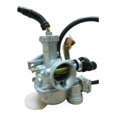 Карбюратор квадроцикла DELTA  ALPHA  110 - 125 кубов дроссель 19мм с краном (подсос под трос)