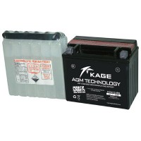 Аккумулятор сухозаряженный AGM 12Ah 150A KAGE KGX12-BS