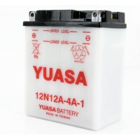 Аккумулятор кислотный 12Ah 110A YUASA 12N12A-4A-1