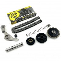 Цепь распредвала квадроцикла ATV 110 125 - 25H-90L  ролики коромысло натяжитель