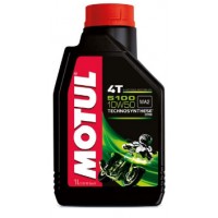 Моторное масло мотоцикла квадроцикла MOTUL 5100 4T SAE 10W50  1L