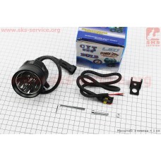 Фара дополнительная светодиодная влагозащитная - 4 LED с креплением, 60мм