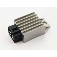 Реле регулятор квадроцикла 4 контакта серое