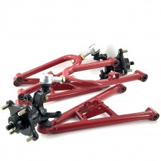 Комплект передней подвески квадроциклов ATV 150 200 250 (рычаги, шаровые опоры, цапфа, ступица) комплект