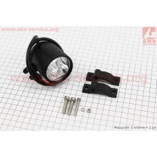 Фара дополнительная светодиодная влагозащитная - 4 LED с креплением, 54мм