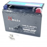 Аккумулятор мотоциклов эндуро 200-250 куб. см (12V, 6.5Ah) GEL Kmoto 10HR