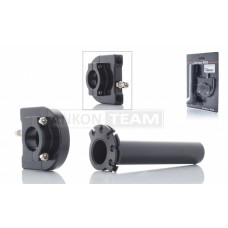 Ручка газа короткоходная мотоцикл / квадроцикл черная метал