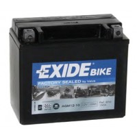 Аккумулятор залитый и заряженный AGM 10Ah 150A EXIDE SLA12-10 = AGM12-10