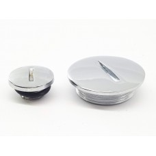 Крышки двигателя хром для детского квадроцикла 110-125сс 2шт