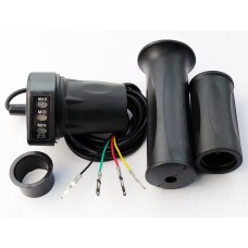 Ручка газа с индикатором заряда аккумулятора 24V детских электроквадроциклов Profi HB-6\Crosser 90304