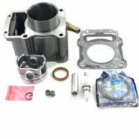 Цилиндр поршень поршневая ЦПГ квадроцикла Bashan мотоцикла CG250 NT250 167MM 167ML  D67, p16, h80