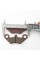 Тормозные колодки 97*8,5 мм квадроцикла FORTE BRAVES Hummer Scorpion 200 CF Moto