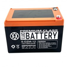 Аккумулятор электроквадроциклов (12V, 14Ah) тяговый 6DZM14