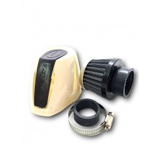 Фильтр воздушный нулевой квадроцикла ATV 110/125 кубов 35-38 мм (белый)