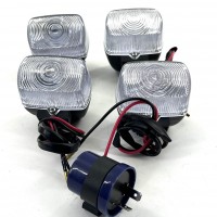 Повороти c реле на квадроцикл мотоцикл скутер 5 LED