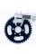 Звезда задняя 428 38T квадроцикла Hummer, Bashan, Shineray, Speed ATV 150/250 на 6 болтов