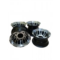 Диски литые для квадроциклов ATV 110 125 150 (R8, 19x7-8, 18x9.5-8) алюминиевые, комплект 4 шт. передний/задний