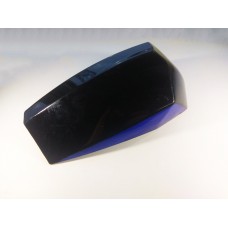 Пластиковое крыло квадроцикла черное с синей полосой (креплением на 2 отверстия)