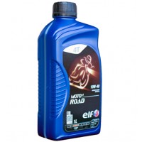 Моторное масло 10W40 (1L) "ELF Moto 4 Road" полусинтетика
