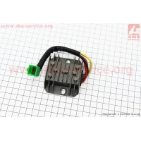 Реле-регулятор напряжения 5 проводов - "5" (разъем малый "папа")