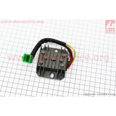 Реле-регулятор напряжения 5 проводов - "5" (разъем малый "папа")