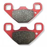 Тормозные колодки (дисковые) POLARIS SIDExSIDE/ Ranger RZR 170 к-кт красные