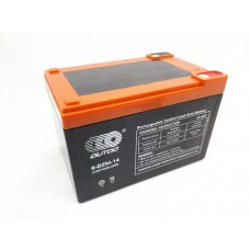 Аккумулятор детских электроквадроциклов (12V, 14Ah) тяговый 6DZM14