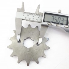 Звезда передняя 520H 14T вал 20 шлиц 4мм  Loncin LX200GY 3