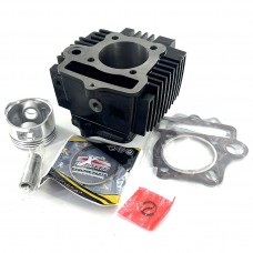 Поршневая для квадроцикла 125 кубов ATV ЦПГ в сборе цилиндр поршень кольца прокладки 54мм палец 14