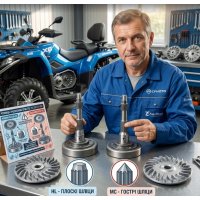 Как выбрать сцепление для квадроциклов CFMoto: Разница между модификациями HL и MC